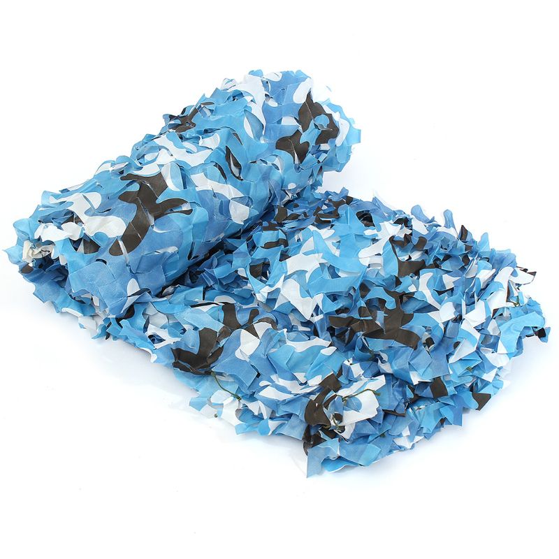 : AOMshop - Filet de camouflage militaire 2x3m et 4x5m Blue