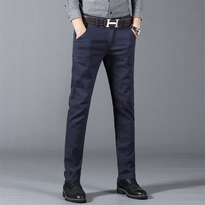 "Achetez des pantalons pour homme 2023 élégants et confortables sur AOMshop" Dark Blue