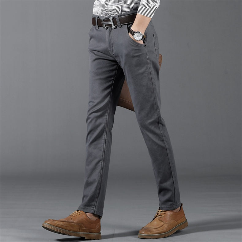 "Achetez des pantalons pour homme 2023 élégants et confortables sur AOMshop" Dark Grey