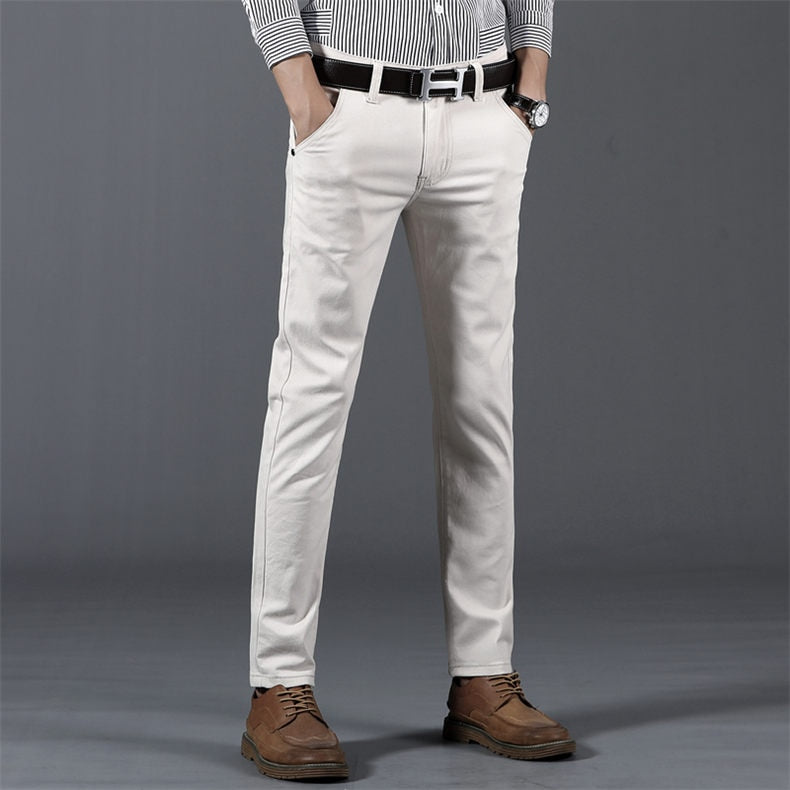 "Achetez des pantalons pour homme 2023 élégants et confortables sur AOMshop" Beige
