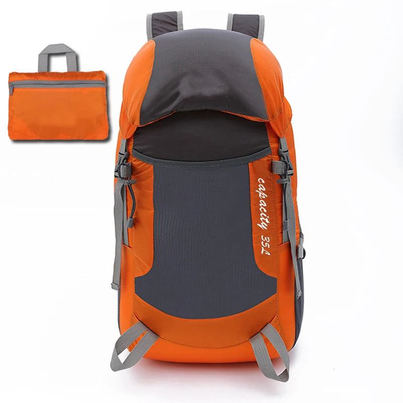 Sac à Dos de Voyage Pliable 35L - Imperméable et Ultra-Léger