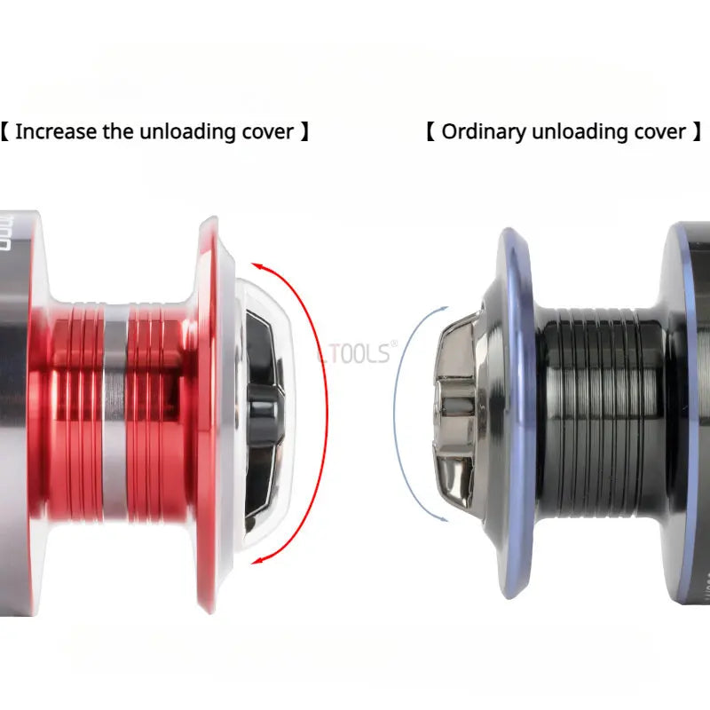 Moulinet Spinning Professionnel 5.2:1 - Tout Métal Premium