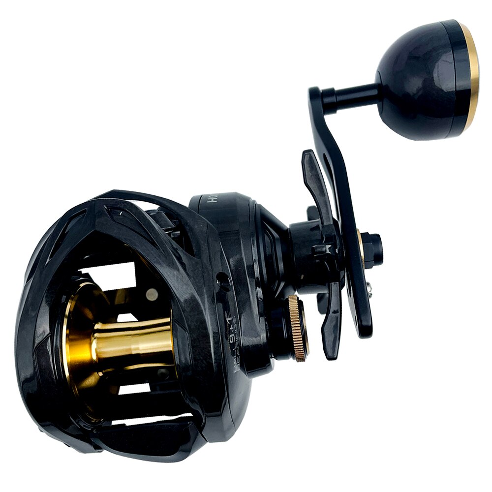 "AOMshop - Moulinet Baitcasting 6.3:1 Rapport de Vitesse Élevé"