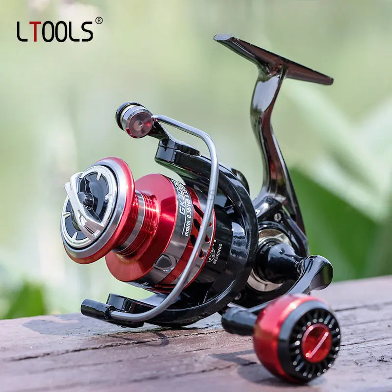 Moulinet Spinning Professionnel 5.2:1 - Tout Métal Premium