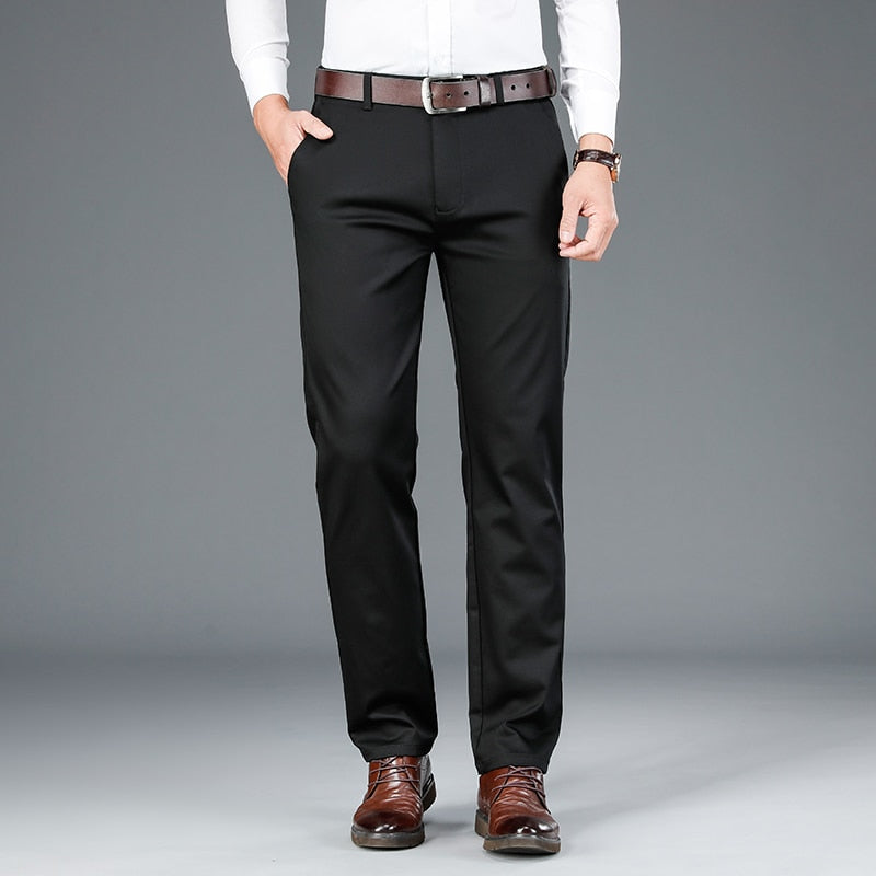 AOMshop - Pantalon en fibre de bambou pour homme 2022