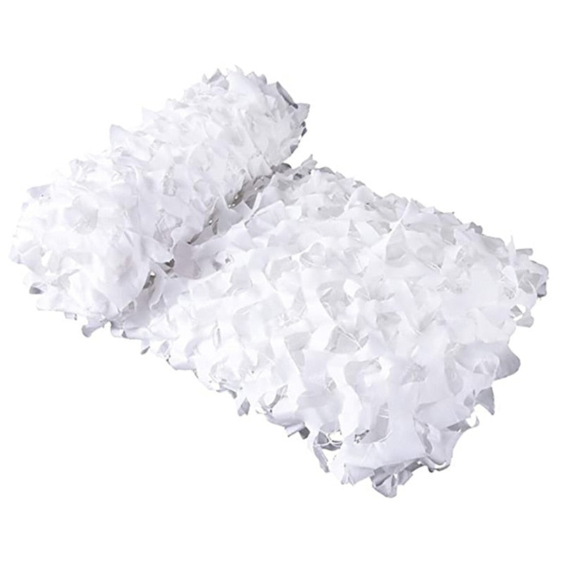 : AOMshop - Filet de camouflage militaire 2x3m et 4x5m White