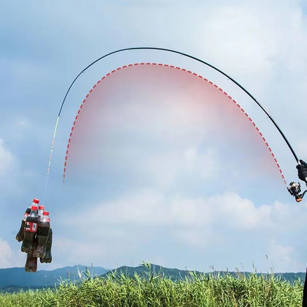 Canne à Pêche Télescopique Carbone - Ultra-Légère et Portable