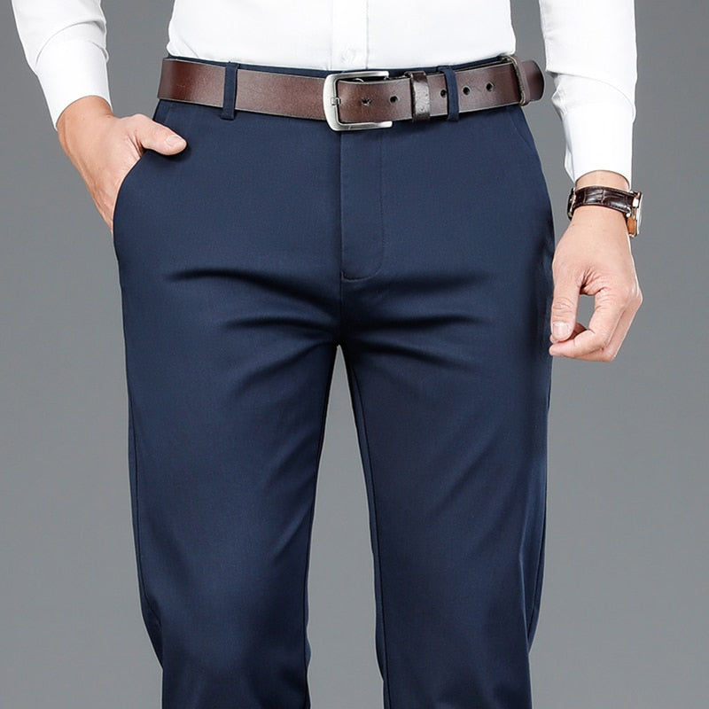 AOMshop - Pantalon en fibre de bambou pour homme 2022