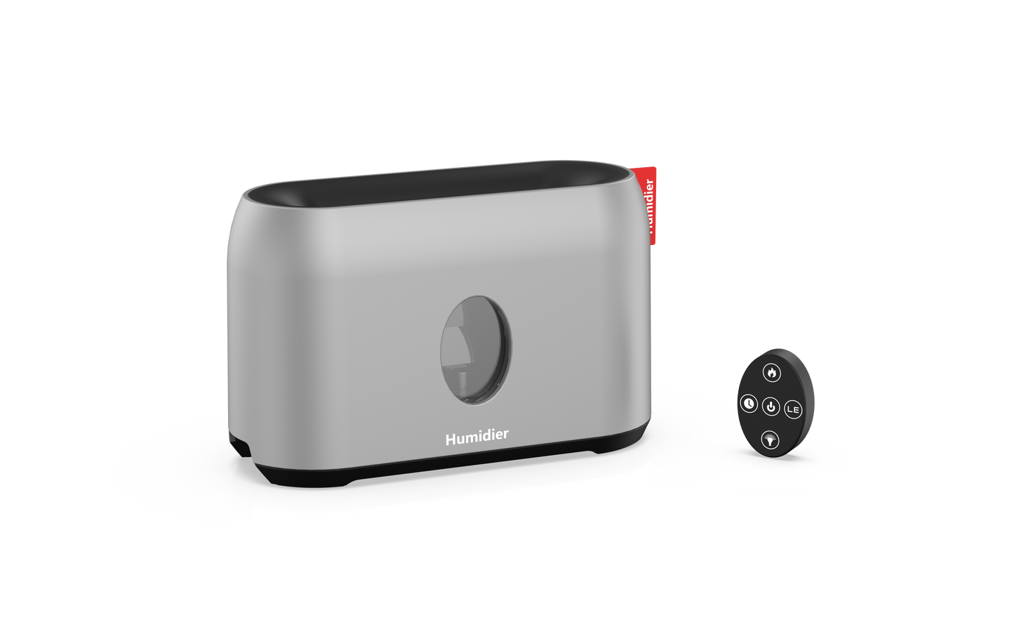 "AOMshop - Humidificateur à flamme 3D de 200ml avec diffuseur d'arômes et télécommande"