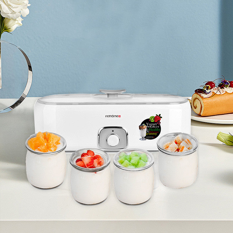 AOMshop - Machine à Yaourt Automatique Multi-Fonctions en Verre