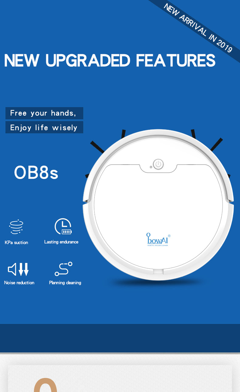 AOMshop - Robot aspirateur pour un nettoyage facile