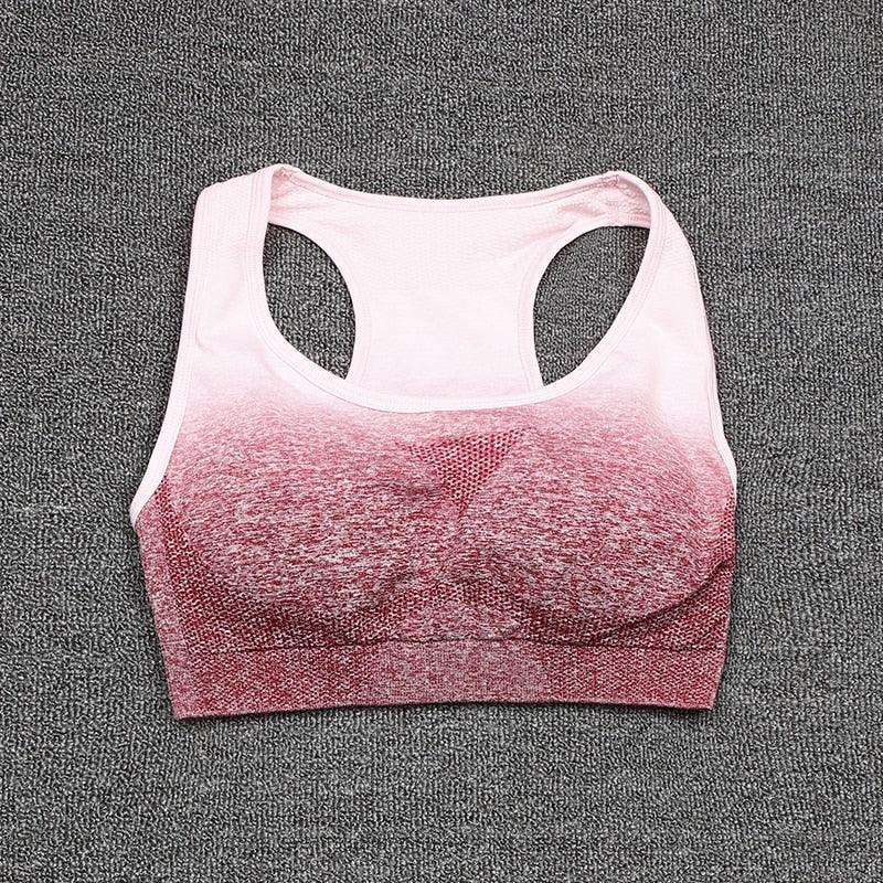2 pièces ensemble sport soutien-gorge et leggings femme tenue gym vêtements de sport femme fitness survêtement femme PinkTop