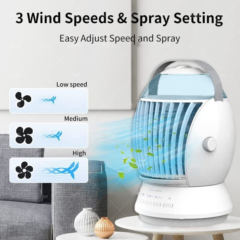 "Fog Fan : Rafraichisseur d'air pour bureau et étudiants - AOMshop"