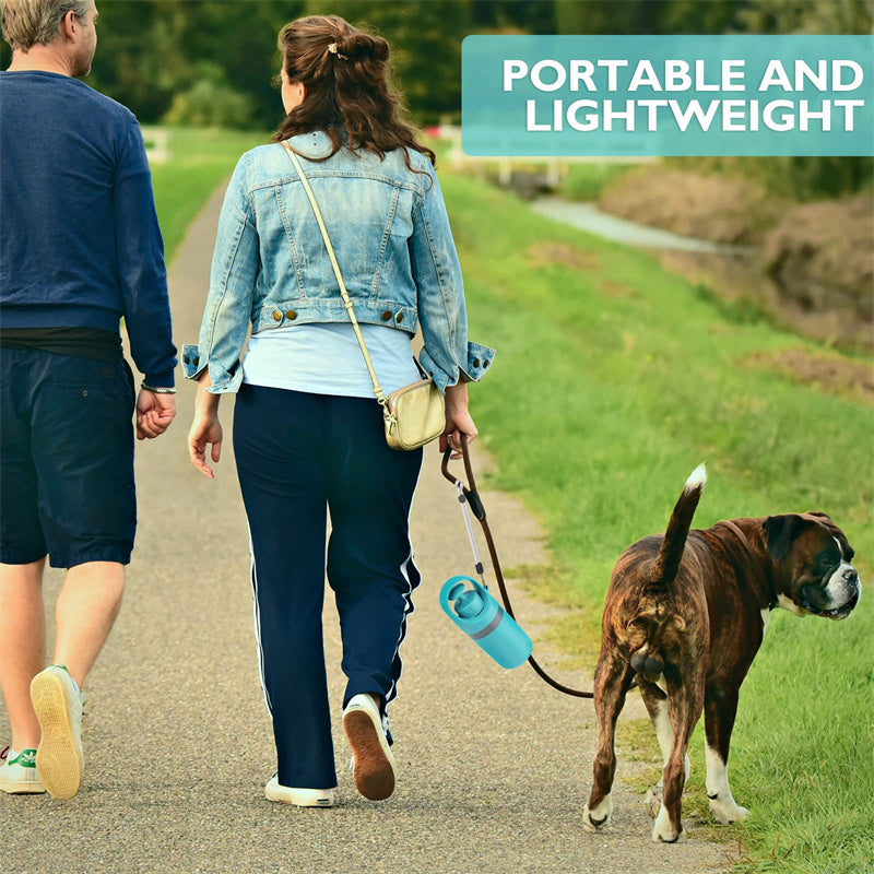 Portable Dog Pooper Scooper avec Distributeur de Sac de Crotte Intégré - AOMshop