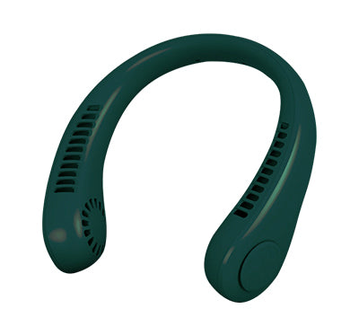 "Hanging Neck Fan : Ventilateur Portable USB - AOMshop" Green