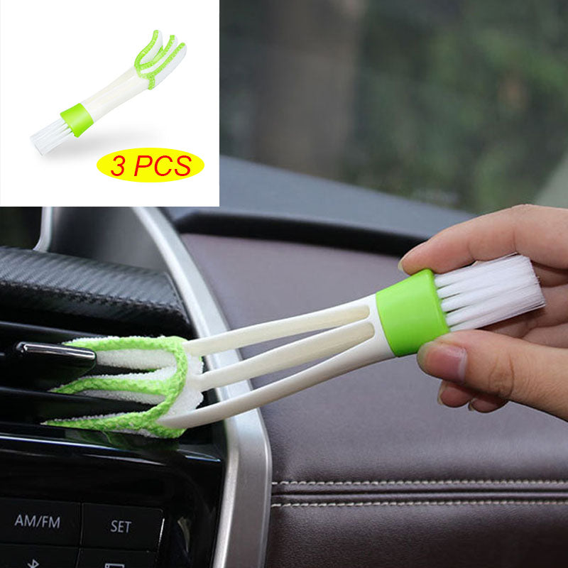Protégez votre climatisation avec notre déflecteur d'air ajustable - AOMshop</h1> 3 brushes