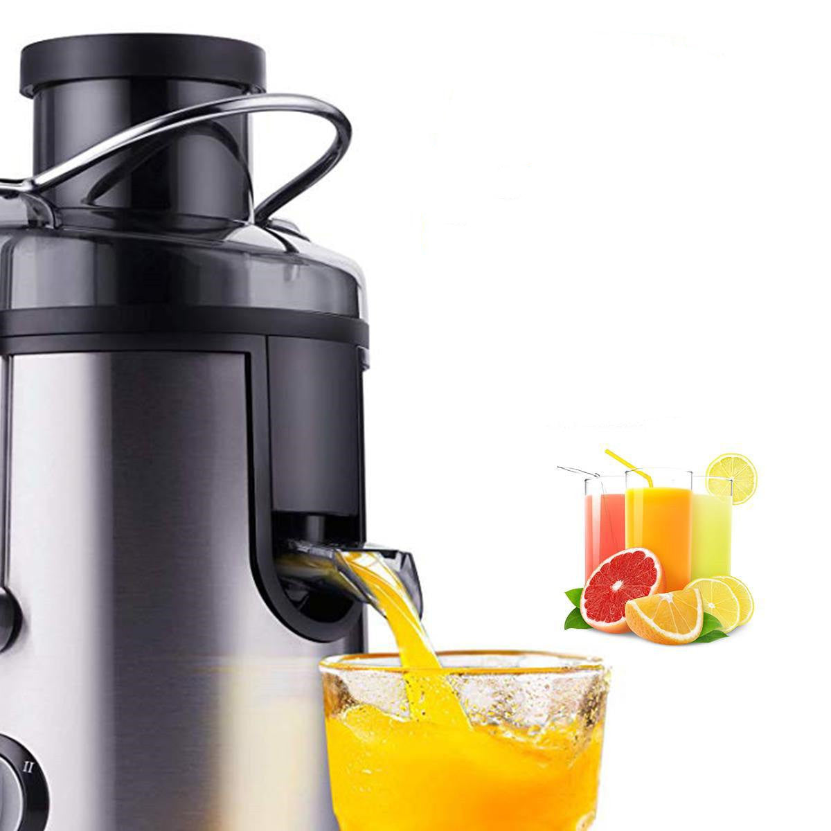 Juicer Multifonctionnel en Acier Inoxydable Séparé | Meilleur Extracteur de Jus - AOMshop