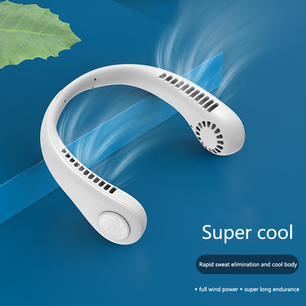 "Hanging Neck Fan : Ventilateur Portable USB - AOMshop"