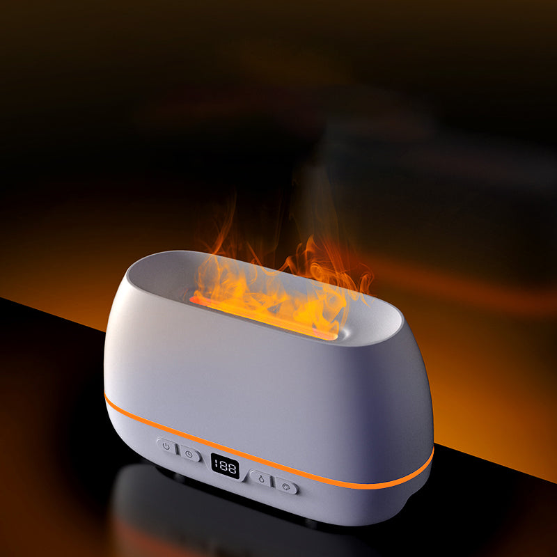 Achetez le diffuseur d'arômes à flamme 3D 200ml en dropshipping sur AOMshop
