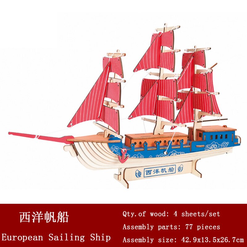 AOMshop - Achetez des Puzzles en Bois 3D pour Enfants 10