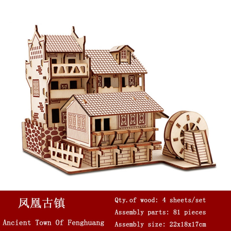 AOMshop - Achetez des Puzzles en Bois 3D pour Enfants 33