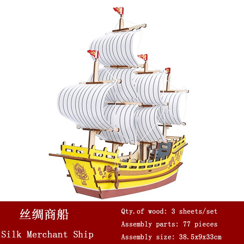 AOMshop - Achetez des Puzzles en Bois 3D pour Enfants 7