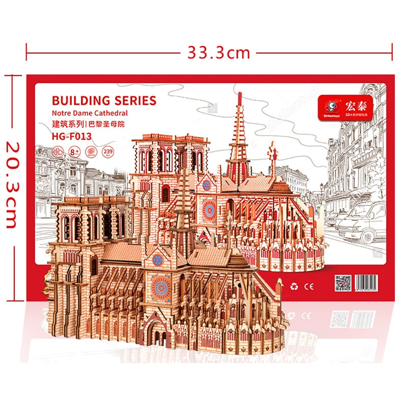 AOMshop - Achetez des Puzzles en Bois 3D pour Enfants