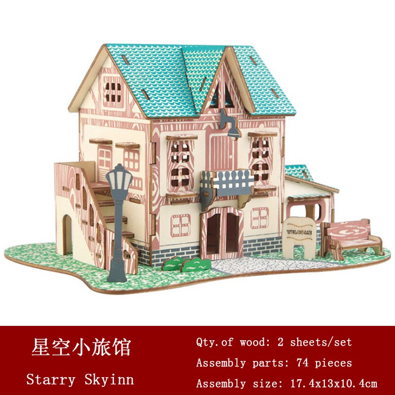 AOMshop - Achetez des Puzzles en Bois 3D pour Enfants 3