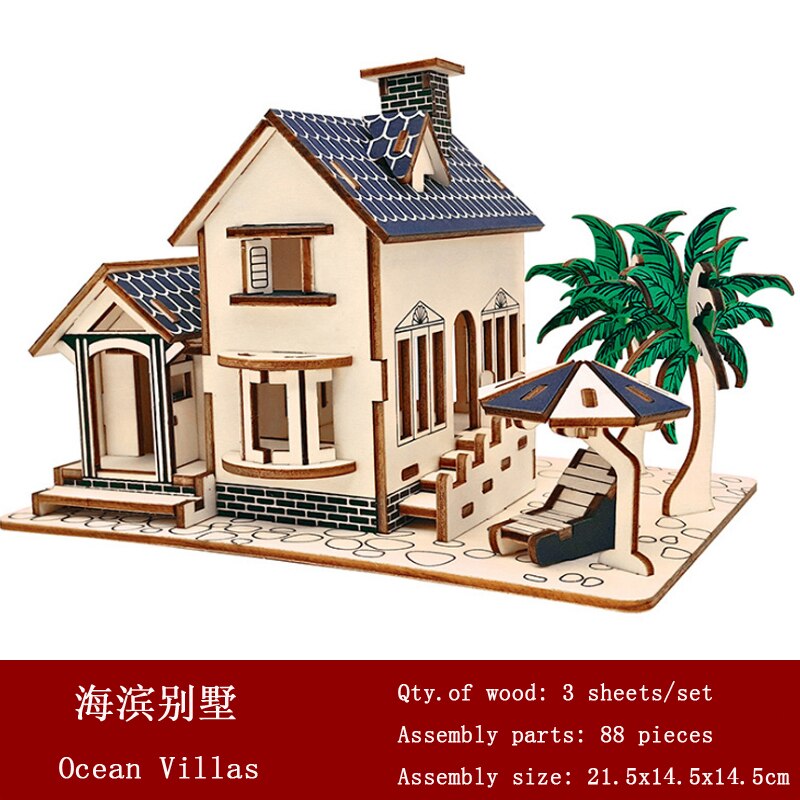 AOMshop - Achetez des Puzzles en Bois 3D pour Enfants 27
