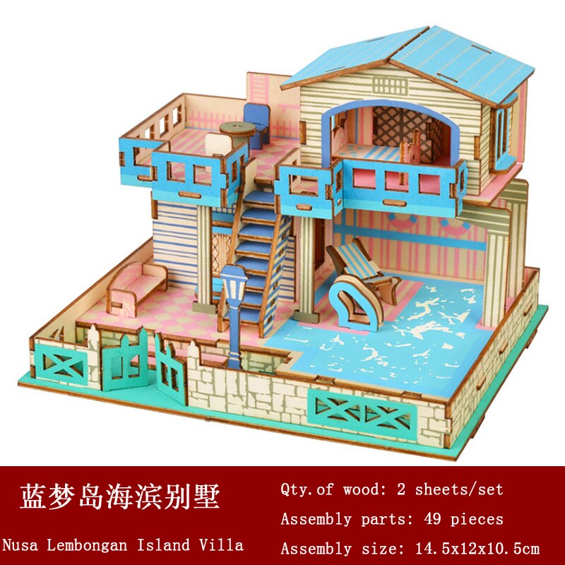 AOMshop - Achetez des Puzzles en Bois 3D pour Enfants 5