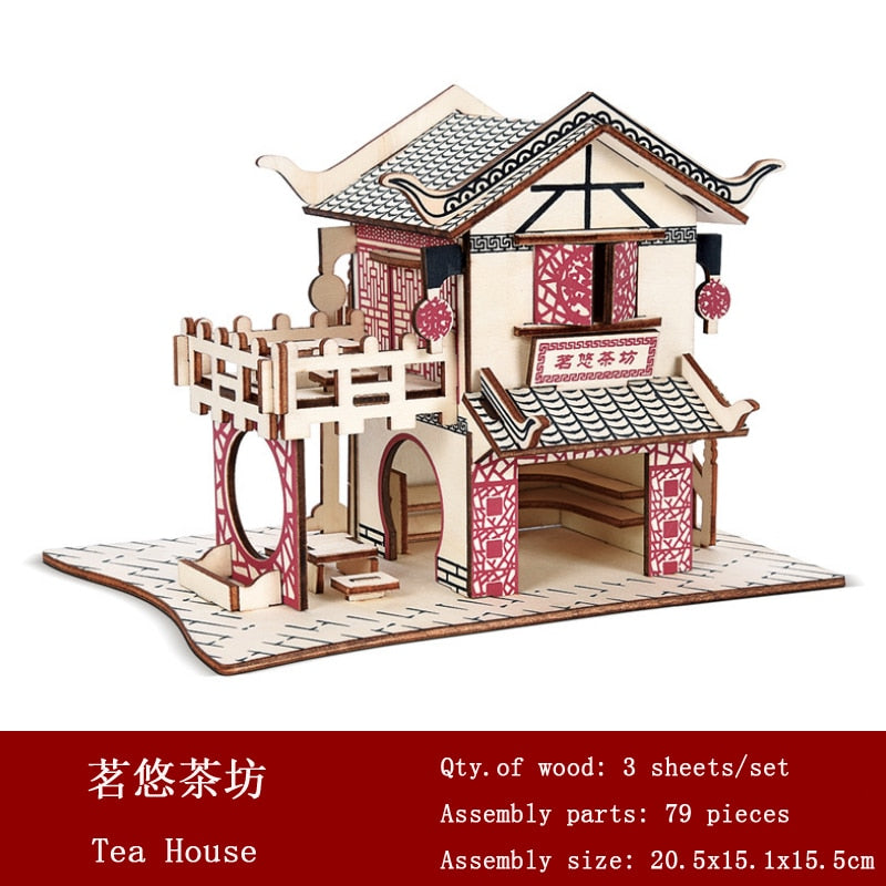 AOMshop - Achetez des Puzzles en Bois 3D pour Enfants 29