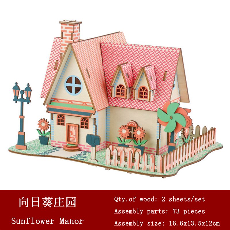 AOMshop - Achetez des Puzzles en Bois 3D pour Enfants 2