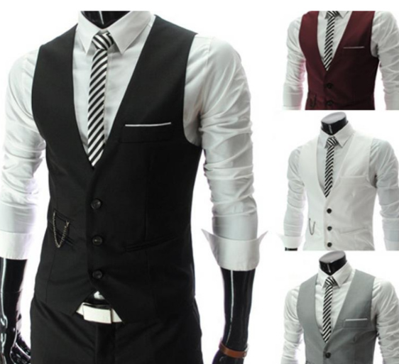 AOMshop - Gilet Costume Homme
