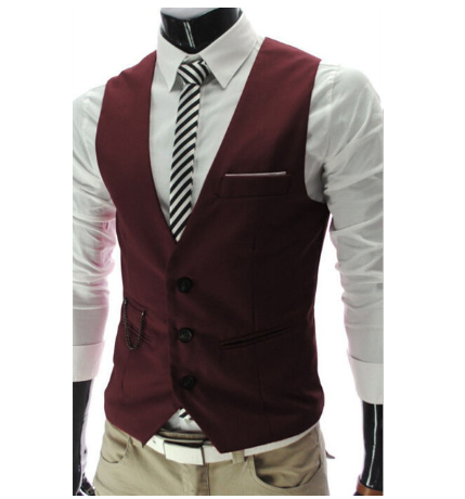 AOMshop - Gilet Costume Homme