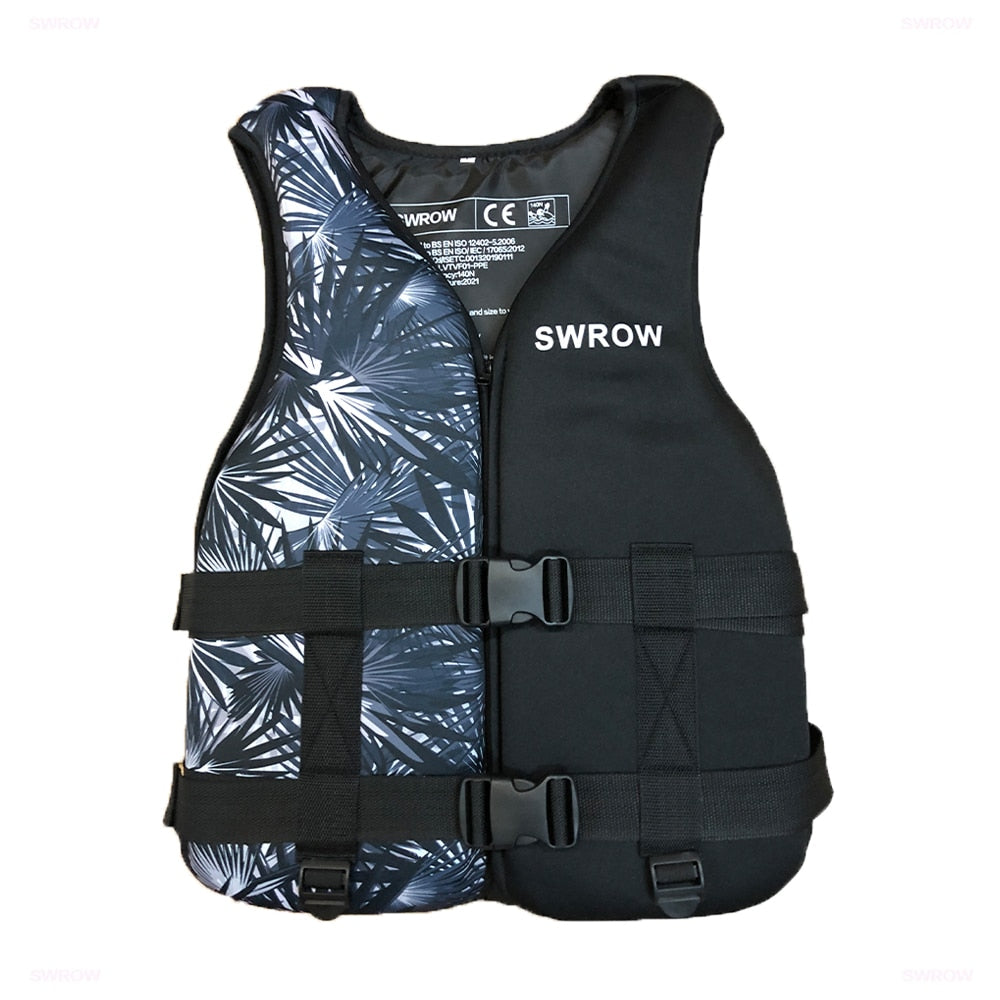 <AOMshop> Gilet de sauvetage en néoprène pour activités nautiques