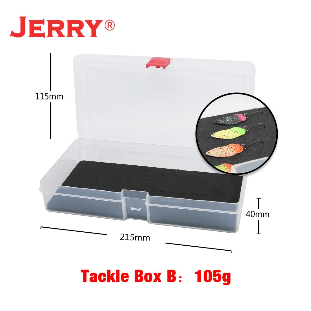 AOMshop - Leurre de pêche Jerry Area pour truite en boîte d'accessoires Spoon tackle box B