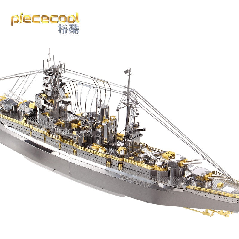 AOMshop - Puzzle 3D Métal Nagato Class Battleship MMZ Piececool
