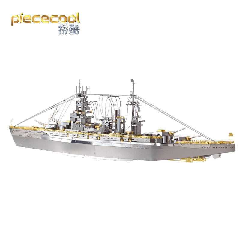 AOMshop - Puzzle 3D Métal Nagato Class Battleship MMZ Piececool