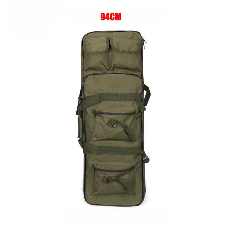 "AOMshop - Sac tactique Molle 81 94 115cm pour fusil de sniper, airsoft et chasse" Green 94CM