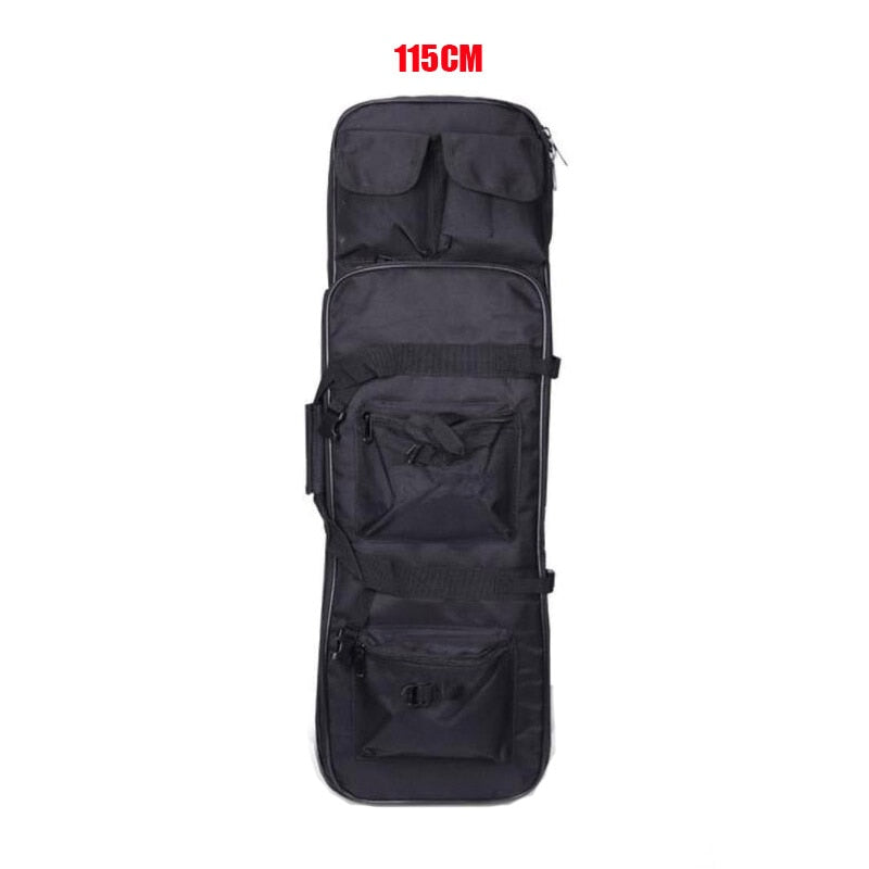"AOMshop - Sac tactique Molle 81 94 115cm pour fusil de sniper, airsoft et chasse" Black 115CM