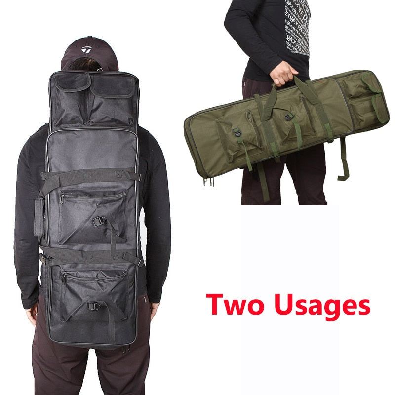 "AOMshop - Sac tactique Molle 81 94 115cm pour fusil de sniper, airsoft et chasse"