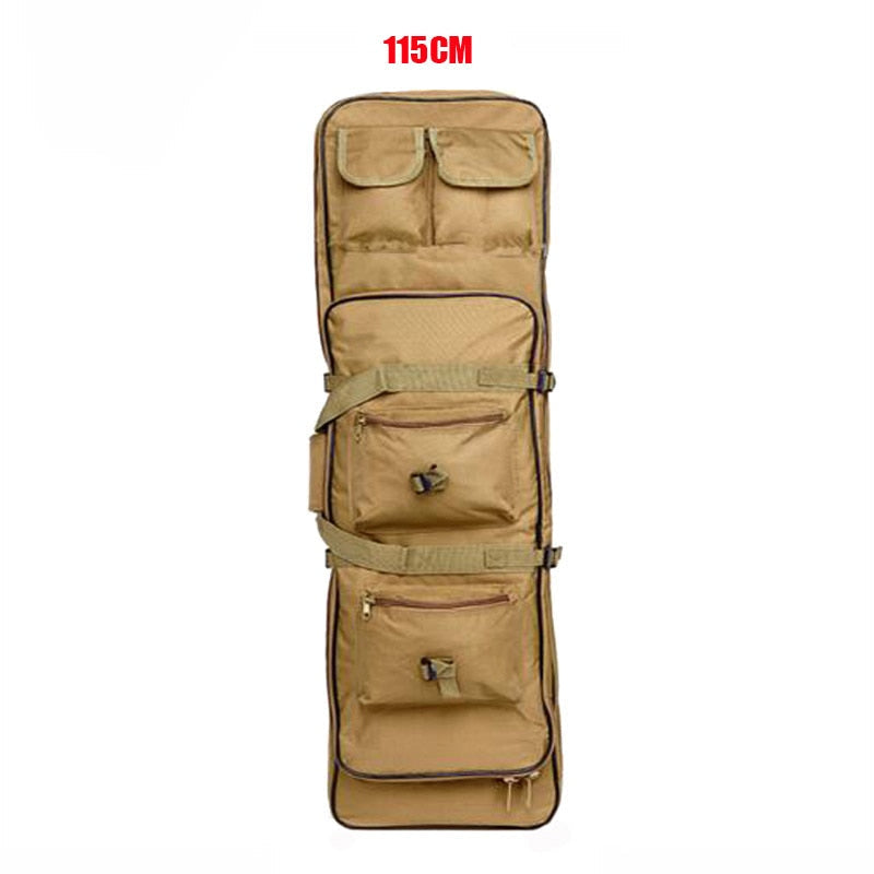 "AOMshop - Sac tactique Molle 81 94 115cm pour fusil de sniper, airsoft et chasse" Tan 115CM