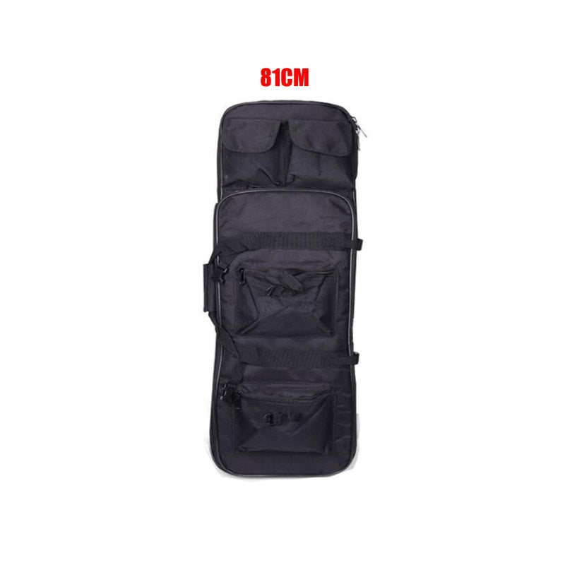 "AOMshop - Sac tactique Molle 81 94 115cm pour fusil de sniper, airsoft et chasse" Black 81CM