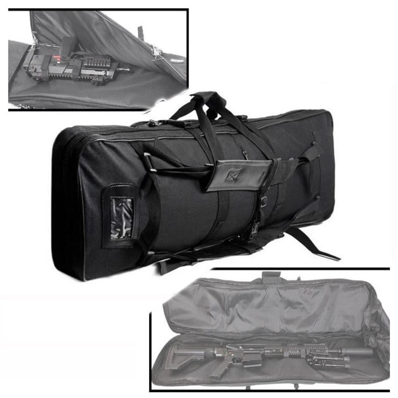 "AOMshop - Sac tactique Molle 81 94 115cm pour fusil de sniper, airsoft et chasse"
