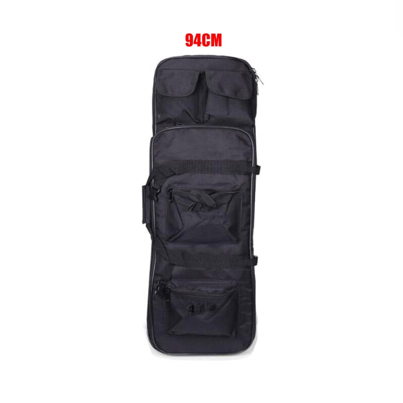 "AOMshop - Sac tactique Molle 81 94 115cm pour fusil de sniper, airsoft et chasse" Black 94CM