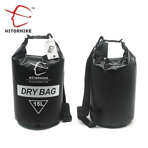 AOMshop - Sacs étanches pour sport nautique (15L/25L) 15L BLACK