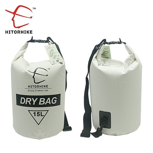 AOMshop - Sacs étanches pour sport nautique (15L/25L) 15L WHITE