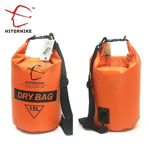 AOMshop - Sacs étanches pour sport nautique (15L/25L) 15L ORANGE