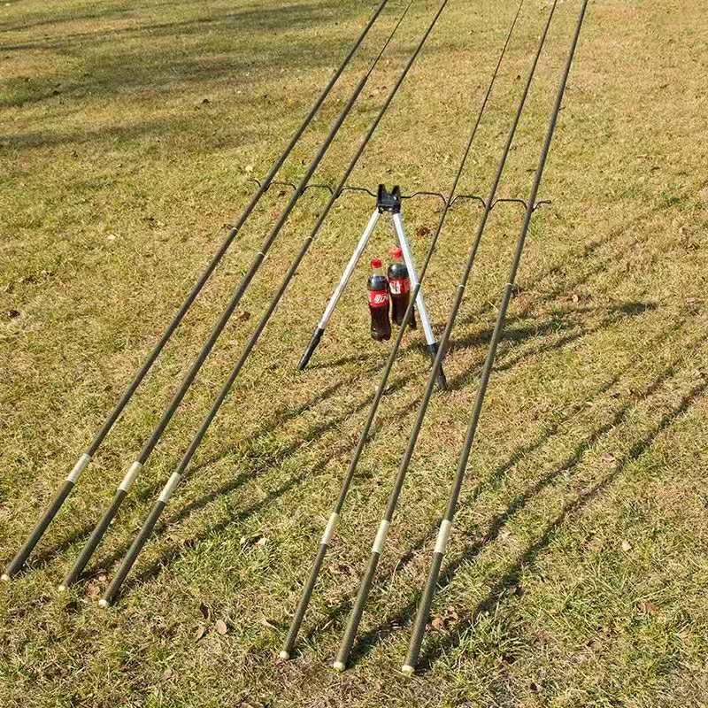 AOMshop - Support télescopique pour canne à pêche en aluminium GHOTDA