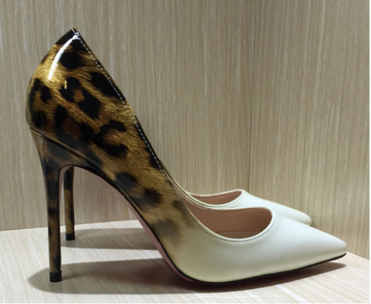 Achat de chaussures à talons léopard sexy sur AOMshop